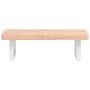 Estante de lavabo de pared de acero y madera maciza de haya by , bathroom vanities - Ref: Foro24-3302360, Price: 87,50 €, Dis...