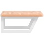 Estante de lavabo de pared de acero y madera maciza de haya by , bathroom vanities - Ref: Foro24-3302418, Price: 67,55 €, Dis...