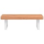 Estante de lavabo de pared de acero y madera maciza de haya by , bathroom vanities - Ref: Foro24-3302376, Price: 94,09 €, Dis...