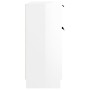 Aparador de madera contrachapada blanco brillante 60x30x70 cm de vidaXL, Aparadores - Ref: Foro24-811094, Precio: 85,72 €, De...