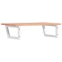 Estante de lavabo de pared de acero y madera maciza de roble by , bathroom vanities - Ref: Foro24-3302610, Price: 95,36 €, Di...