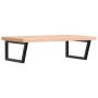 Estante de lavabo de pared de acero y madera maciza de haya von , Badezimmerwaschtische - Ref: Foro24-3302523, Preis: 169,76 ...
