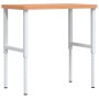 Banco de trabajo rectangular madera maciza 100x60x(73-99,5) cm | Foro24.es | Tu tienda online para hogar, jardín y más Foro24.es