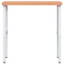 Banco de trabajo rectangular madera maciza 100x60x(73-99,5) cm | Foro24.es | Tu tienda online para hogar, jardín y más Foro24.es