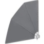 Toldo lateral plegable de balcón gris 210x210 cm | Foro24.es | Tu tienda online para hogar, jardín y más Foro24.es