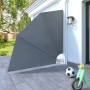 Toldo lateral plegable de balcón gris 210x210 cm | Foro24.es | Tu tienda online para hogar, jardín y más Foro24.es