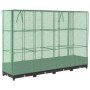 Arriate con cubierta invernadero aspecto ratán 160x40x123 cm by , Pots and planters - Ref: Foro24-4015798, Price: 107,29 €, D...