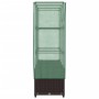 Arriate con cubierta invernadero aspecto ratán 120x40x138 cm de , Maceteros y jardineras - Ref: Foro24-4015801, Precio: 90,93 €