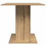 Mesa de comedor madera de ingeniería roble artisan 80x80x75 cm by , Kitchen and dining tables - Ref: Foro24-855811, Price: 70...