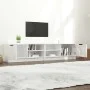 TV-Schrank, 2 Stück, glänzendes weißes Sperrholz, 80 x 35 x 36,5 cm von vidaXL, TV-Möbel - Ref: Foro24-811479, Preis: 99,53 €...