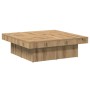 Mesa de centro madera de ingeniería roble artisan 90x90x28 cm by , Coffee table - Ref: Foro24-856555, Price: 107,67 €, Discou...