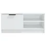 TV-Schrank, 2 Stück, glänzendes weißes Sperrholz, 80 x 35 x 36,5 cm von vidaXL, TV-Möbel - Ref: Foro24-811479, Preis: 99,53 €...