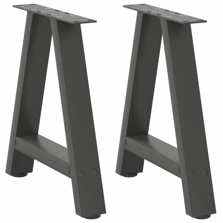 Patas para mesa de centro en forma de A (2 unidades), antracita, 38 x (42-43) cm, acero | Foro24.es | Tu tienda online para hogar, jardín y más Foro24.es