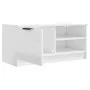 TV-Schrank, 2 Stück, glänzendes weißes Sperrholz, 80 x 35 x 36,5 cm von vidaXL, TV-Möbel - Ref: Foro24-811479, Preis: 99,53 €...