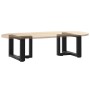 Patas para mesa de centro en forma de T (2 unidades), color negro, 50 x 25 x (30-31) cm, acero | Foro24.es | Tu tienda online para hogar, jardín y más Foro24.es