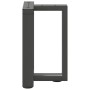 Patas para mesa de centro en forma de T (2 unidades), antracita, 28 x 25 x (42-43) cm, acero | Foro24.es | Tu tienda online para hogar, jardín y más Foro24.es