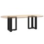Patas para mesa de centro en forma de T (2 unidades), color negro, 28 x 25 x (42-43) cm, acero | Foro24.es | Tu tienda online para hogar, jardín y más Foro24.es