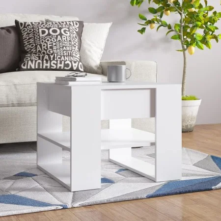 White plywood coffee table 55.5x55x45 cm by vidaXL, Coffee table - Ref: Foro24-810908, Price: 41,96 €, Discount: %