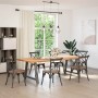 Patas para mesa de comedor en forma de A (2 unidades), antracita, 100 x (72-73) cm, acero | Foro24.es | Tu tienda online para hogar, jardín y más Foro24.es