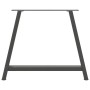 Patas para mesa de comedor en forma de A (2 unidades), antracita, 100 x (72-73) cm, acero | Foro24.es | Tu tienda online para hogar, jardín y más Foro24.es