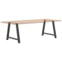 Patas para mesa de comedor en forma de A (2 unidades), antracita, 100 x (72-73) cm, acero | Foro24.es | Tu tienda online para hogar, jardín y más Foro24.es