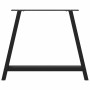 Patas para mesa de comedor en forma de A (2 unidades), color negro, 100 x (72-73) cm, acero by , Table legs - Ref: Foro24-401...
