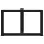 Patas para mesa de centro en forma de T (2 unidades), color negro, 70 x 25 x (42-43) cm, acero | Foro24.es | Tu tienda online para hogar, jardín y más Foro24.es