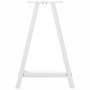 Patas para mesa de comedor en forma de A (2 unidades), color blanco, 50 x (72-73) cm, acero by , Table legs - Ref: Foro24-401...