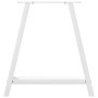 Patas para mesa de comedor en forma de A (2 unidades), color blanco, 70 x (72-73) cm, acero | Foro24.es | Tu tienda online para hogar, jardín y más Foro24.es
