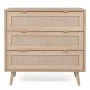 Finori Drawer Bali 03A Sonoma oak color and cane pattern by Finori, Drawers - Ref: Foro24-441174, Price: 191,85 €, Discount: %