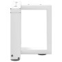 Patas para mesa de centro en forma de T (2 unidades), color blanco, 30 x 25 x (30-31) cm, acero | Foro24.es | Tu tienda online para hogar, jardín y más Foro24.es