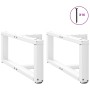 Patas para mesa de centro en forma de T (2 unidades), color blanco, 70 x 25 x (30-31) cm, acero | Foro24.es | Tu tienda online para hogar, jardín y más Foro24.es
