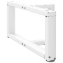 Patas para mesa de centro en forma de T (2 unidades), color blanco, 70 x 25 x (30-31) cm, acero | Foro24.es | Tu tienda online para hogar, jardín y más Foro24.es
