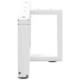 Patas para mesa de centro en forma de T (2 unidades), color blanco, 70 x 25 x (30-31) cm, acero | Foro24.es | Tu tienda online para hogar, jardín y más Foro24.es