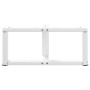 Patas para mesa de centro en forma de T (2 unidades), color blanco, 70 x 25 x (30-31) cm, acero | Foro24.es | Tu tienda online para hogar, jardín y más Foro24.es