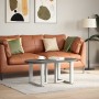Patas para mesa de centro en forma de T (2 unidades), color blanco, 50 x 25 x (42-43) cm, acero | Foro24.es | Tu tienda online para hogar, jardín y más Foro24.es