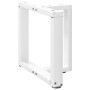 Patas para mesa de centro en forma de T (2 unidades), color blanco, 50 x 25 x (42-43) cm, acero | Foro24.es | Tu tienda online para hogar, jardín y más Foro24.es