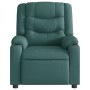 Sillón reclinable de tela verde oscuro by , Armchairs - Ref: Foro24-4019925, Price: 229,94 €, Discount: %