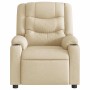 Sillón reclinable de tela crema | Foro24.es | Tu tienda online para hogar, jardín y más Foro24.es