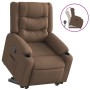 Sillón reclinable elevable de tela marrón by , Armchairs - Ref: Foro24-3310262, Price: 281,53 €, Discount: %
