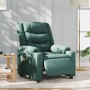 Sillón reclinable de masaje eléctrico tela verde oscuro | Foro24.es | Tu tienda online para hogar, jardín y más Foro24.es