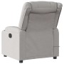 Sillón reclinable de masaje eléctrico tela gris nube by , Armchairs - Ref: Foro24-3310260, Price: 277,97 €, Discount: %