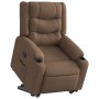 Sillón eléctrico reclinable elevable de tela marrón by , Armchairs - Ref: Foro24-3310276, Price: 326,34 €, Discount: %