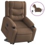 Sillón eléctrico reclinable elevable de tela marrón by , Armchairs - Ref: Foro24-3310276, Price: 326,34 €, Discount: %