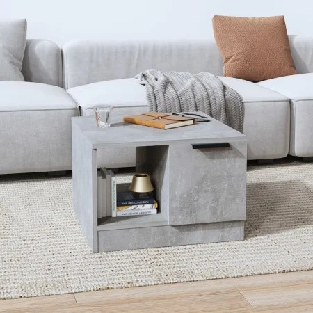 Mesa de centro madera contrachapada gris hormigón 50x50x36 cm de vidaXL, Mesas de centro - Ref: Foro24-811344, Precio: 38,57 ...