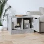 Mesa de centro madera contrachapada gris hormigón 50x50x36 cm de vidaXL, Mesas de centro - Ref: Foro24-811344, Precio: 38,57 ...