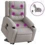 Sillón de masaje eléctrico reclinable elevable tela gris nube von , Sessel - Ref: Foro24-3310288, Preis: 343,02 €, Rabatt: %