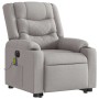Sillón de masaje eléctrico reclinable elevable tela gris nube von , Sessel - Ref: Foro24-3310288, Preis: 343,02 €, Rabatt: %
