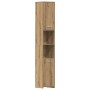 Juego de muebles baño 4 piezas madera ingeniería roble artisan by , Bathroom furniture - Ref: Foro24-3328942, Price: 256,25 €...