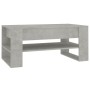 Betongrauer Couchtisch aus Sperrholz, 102 x 55 x 45 cm von vidaXL, Couchtisch - Ref: Foro24-810903, Preis: 70,58 €, Rabatt: %